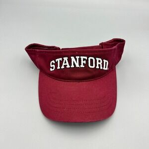 Stanford University Cardinals NCAA Visor Hat Crimson Adjustable NWOT